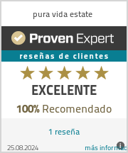 Valoraciones & opiniones para pura vida estate