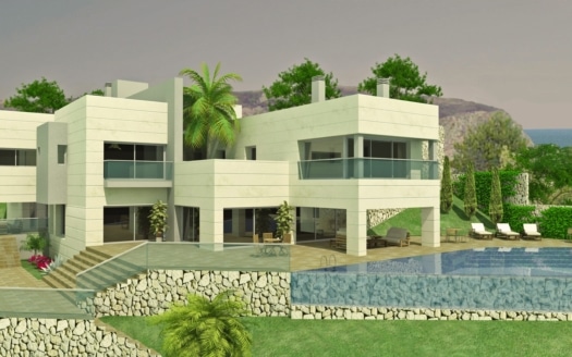 Building plot in first sea line in Sol de Mallorca - building plot for a spacious villa - plot 4