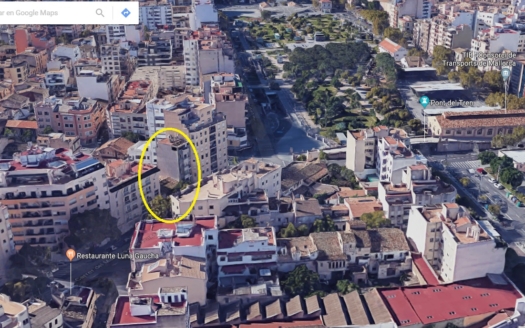 New investment project near Plaza España-rental building for 16 apartments of approx. 40-45 m2 each