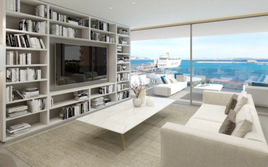 High-End Luxus-Apartment mit Wellness & Lounge Areas, In-& Outdoorpool und atemberaubendem Meerblick am Hafen in Palma