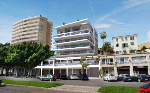 Exklusives Duplex-Penthouse mit traumhaftem Meerblick, In- & Outdoorpool, SPA, Fitness Area & Sauna am Hafen in Palma