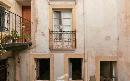 Investment: Herrenhaus mit typisch mallorquinischem Innenhof im historischen Zentrum Palmas