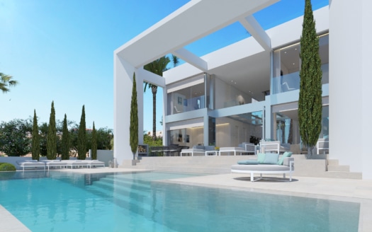 Excellent new built villa with unique views over the Port of Port Adriano