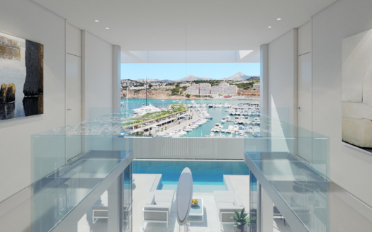Excellent new built villa with unique views over the Port of Port Adriano