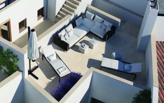 Neubau-Duplex Penthouse in Palmas Altstadt in traditioneller Architektur und hochwertiger Ausstattung