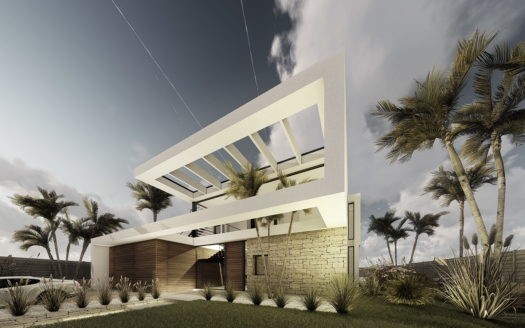 Projekt: Moderne Neubauvilla mit Meerblick in sehr ruhiger Lage in Sol de Mallorca