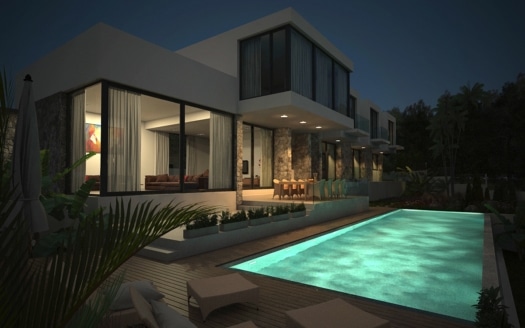 Projekt: Moderne Villa in ruhiger Lage in Cala Vinyes