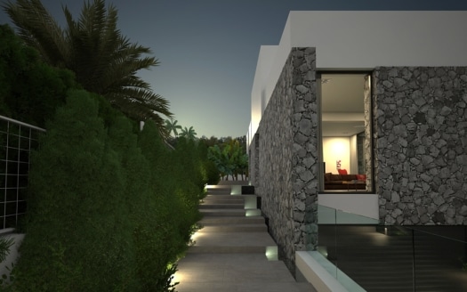 Projekt: Moderne Villa in ruhiger Lage in Cala Vinyes