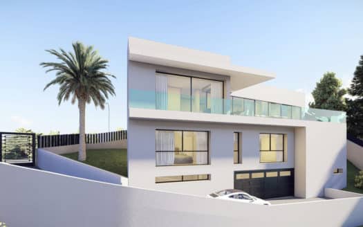 High quality new build villa with pool and garden in quiet area of Costa d'en Blanes