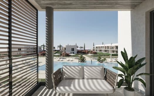 Penthouse in luxuriöser Residenz mit 69 Wohneinheiten in der Nähe des Es Trenc Strandes in Sa Rapita