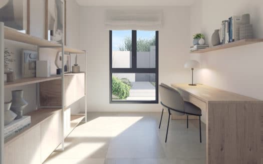 New construction terraced house with 4 bedrooms at Playa de Palma, with private pool and chillout area