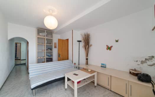 Investment: Renovierungsbedürftige Wohnung in erster Meereslinie im angesagten Viertel von Portixol