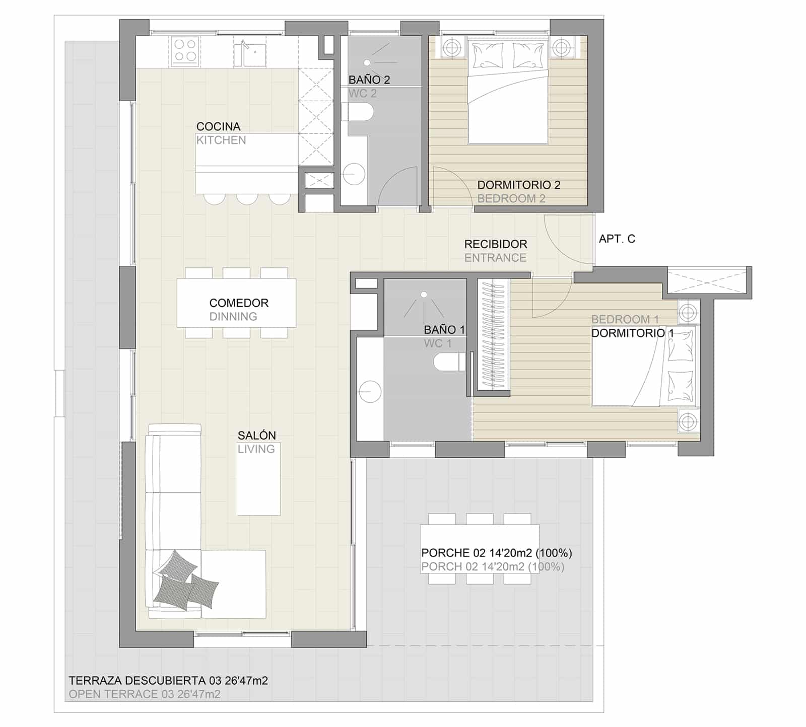 Apartment-C