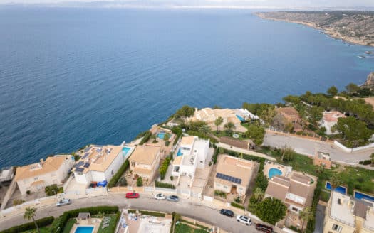 Freistehendes Meerblick Chalet mit eigenem Pool und Blick auf die Bucht von Palma