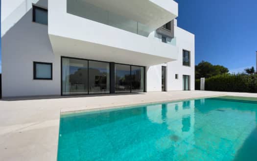 Beautiful villa in first sea line with pool and garden in top location of Puig den Ros