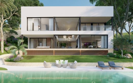 Project: Top modern villa in quiet area with pool in Costa d'en Blanes