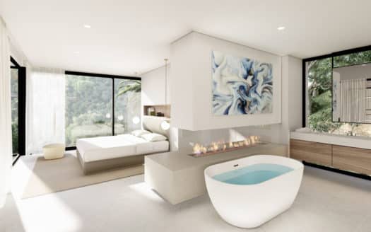 Project: Top modern villa in quiet area with pool in Costa d'en Blanes