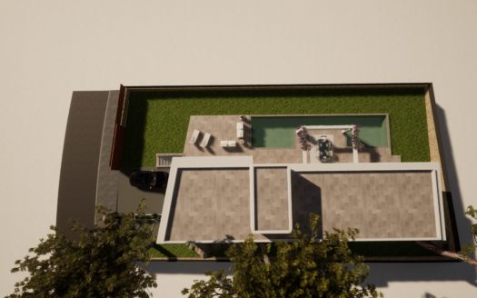 Neubauprojekt: Traumhafte Neubau Villa in ruhiger Lage in Son Veri mit schönem Pool und Garten