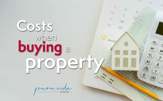 Costs when buying a property