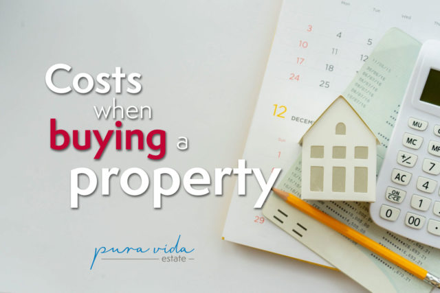 Costs when buying a property