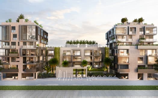 Topmodernes Penthouse mit Pool in luxuriöser Wohnanlage bei Palma nähe Portixol
