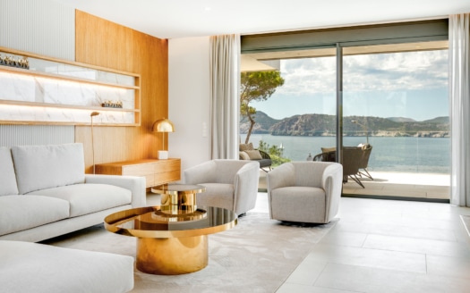 Fantastic new build villa in prime location with gigantic sea view in Santa Ponsa