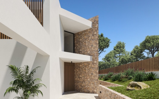 Unique new construction villa in a very good location in Santa Ponsa with private pool