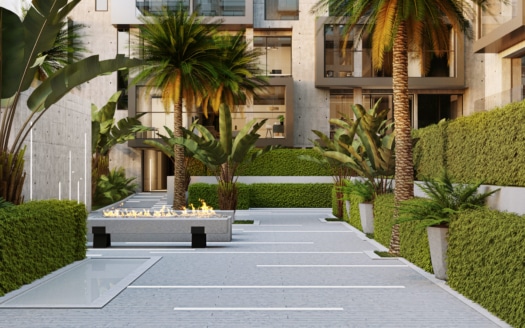 84 modern new apartments in luxury residential complex in Palma