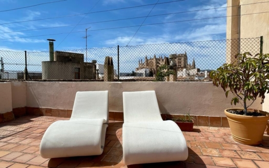Exclusive penthouse with garage in Palma's old town