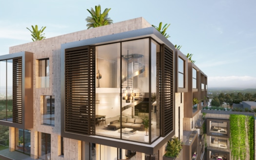84 modern new apartments in luxury residential complex in Palma