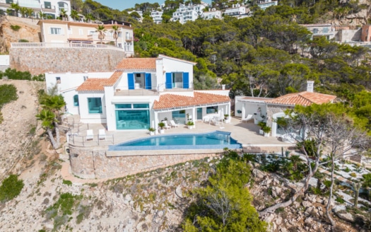 Luxurious villa in first sea line in dream location of La Mola - Port d'Andratx
