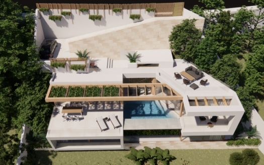 Project: New build villa in Costa de la Calma with lots of charm and great sea views