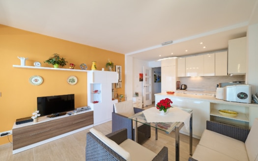 Duplex apartment in Costa de la Calma in 1st sea line with sea access and wow sea views
