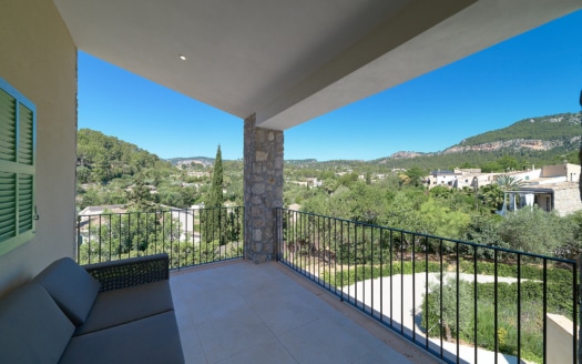 Finca in Es Capdella with pool, fantastic views and Mallorca flair
