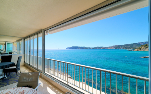 Apartment in Costa de la Calma in 1st sea line with sea access and wow sea views