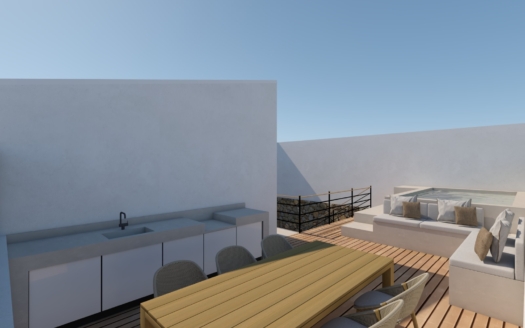 Casa de pueblo en Andratx :: moderno reformado, equipado de alta calidad con proyecto de piscina