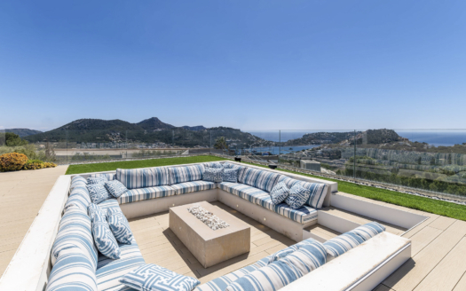 Spektakuläre Luxus-Villa in Port Andratx auf zwei Grundstücken mit grandiosem Meerblick auf die gesamte Bucht von Port Andratx