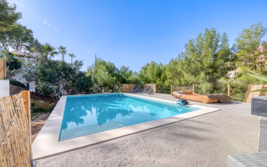 Sanierte Villa in Costa de la Calma mit Pool, Garten und direktem Zugang zum Strand