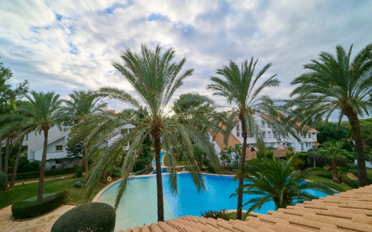 Triplex penthouse in Santa Ponsa in a beautiful complex with sea views