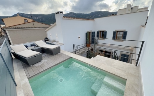 Townhouse in Andratx :: modern renovated, high-quality equipped with pool