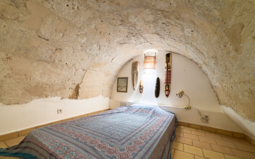 Lovingly renovated mill in Costitx from the 18th century after complete refurbishment