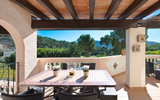 Mediterranean villa in Port Andratx with sea views and pool