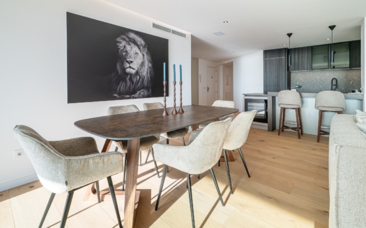 Kernsaniertes Penthouse in Cas Catala mit fantastischem Weitblick auf das Meer
