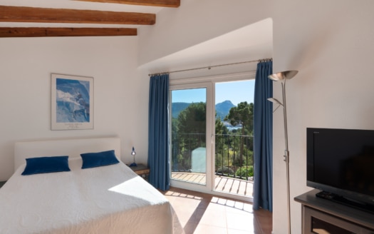 Mediterranean villa in Port Andratx with sea views and pool