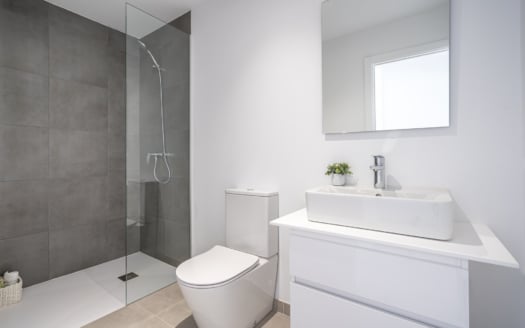 Large semi-detached house near Cala Romantica in new residential complex