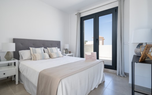 Large semi-detached house near Cala Romantica in new residential complex