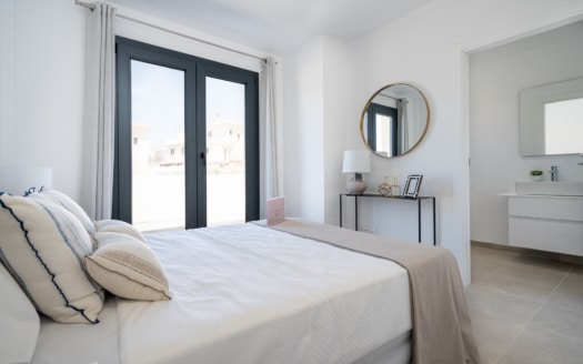 Neubau Doppelhaushälfte in der Cala Romantica in moderner Wohnanlage