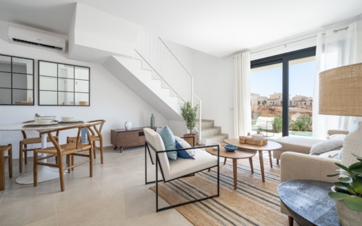 Neubau Haushälfte nahe der Cala Romantica in moderner Wohnanlage