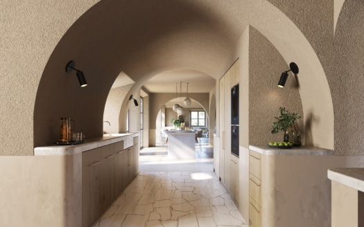 Project: Luxus-Finca bei Santa Maria del Cami mit Bergblick