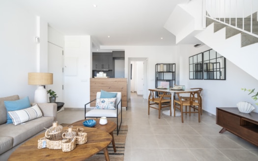 Neubau Doppelhaushälfte in der Cala Romantica in moderner Wohnanlage
